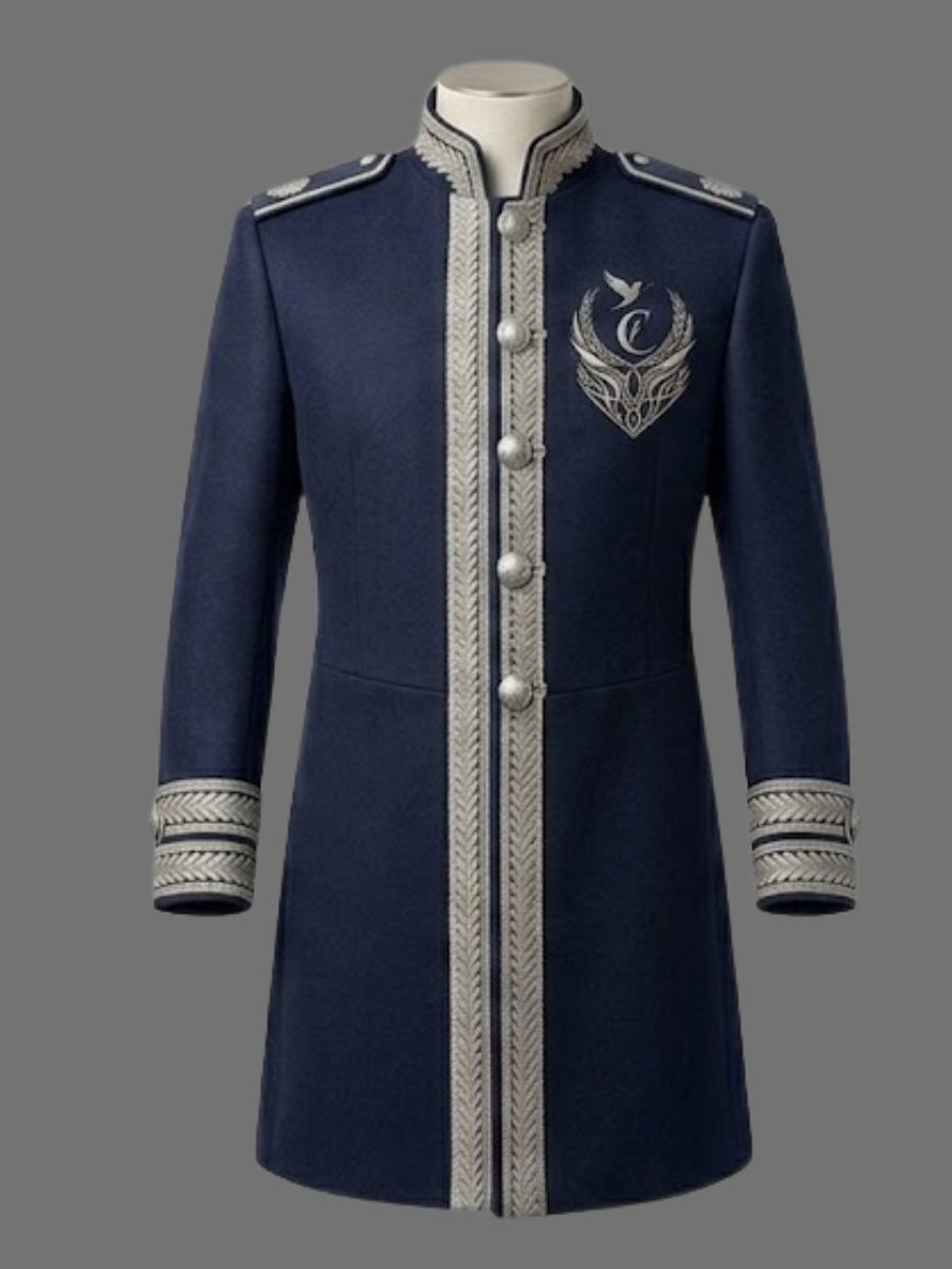 Bell Door & Valet Coat (Silver Braiding)